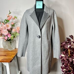 SAM EDELMAN - Gray Women's Coat - Size M
